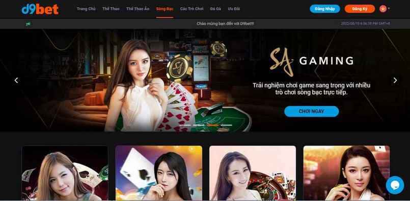 Trò chơi người chia bài trực tiếp được cung cấp tại D9Bet Trò chơi người chia bài trực tiếp được cung cấp tại D9Bet